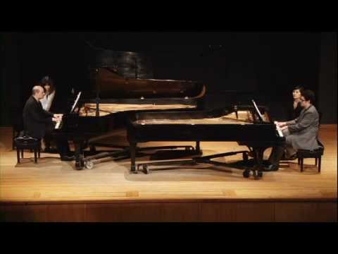 Piazzolla - Fuga y misterio | Two Pianos | Daniel Cunha & Evangelos Spanos