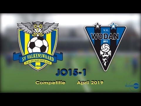 SV Valkenswaard JO15-1 v.v. Wodan April 2019