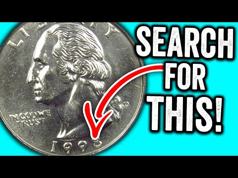 1998 QUARTER ERROR COINS - Washington Quarters Worth Money!!