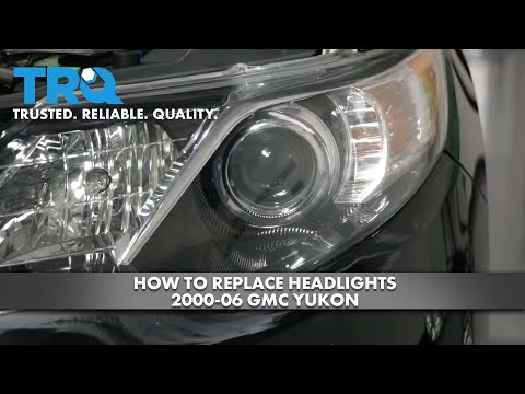 How to Replace Headlights 2000 06 GMC Yukon