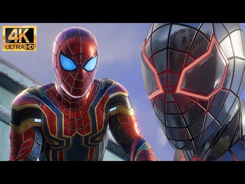 Nanotech Suits Fighting Hunters | Marvel's Spider-Man 2 PS5 (4K60FPS HDR) Gameplay