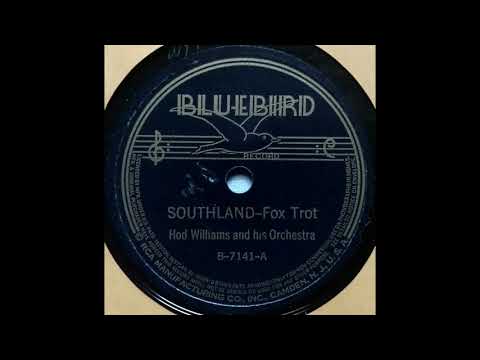 1937 Hod Williams - Southland Serenade