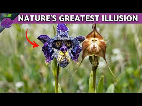 These 20 Flowers Look Like Animals, People… Even Alien Creatures!