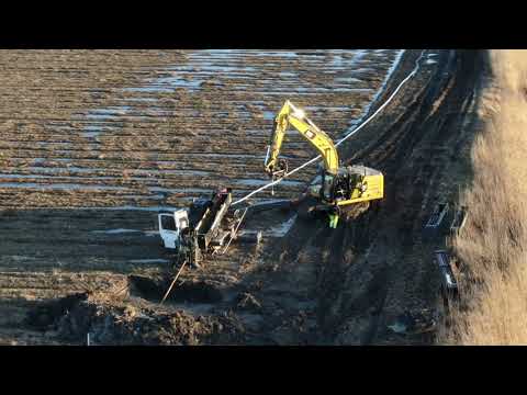 Ny VA-ledning mellan Kungsör och Valskog - borrning under Arbogaån