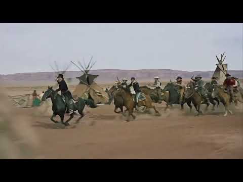 1956 Sentieri selvaggi  05  la carica al campo Comanche