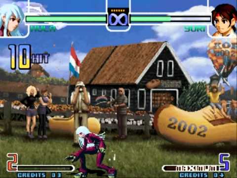 Kula Diamond Combo 02 - The King of Fighters 2002
