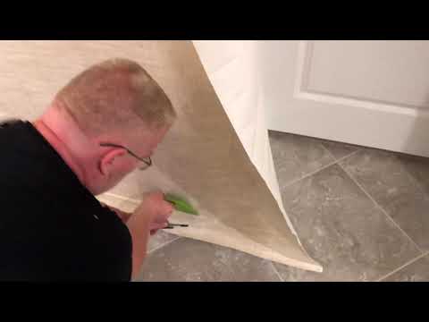 How To Cut Phillip Jeffries Fabric Wallcovering Around Electric Switches - Spencer Colgan