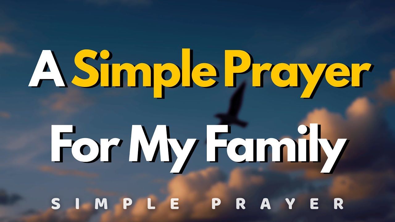 Lord God, help us build a home of love, peace, and grace | A prayer for my Family
