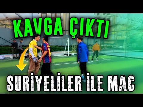 TÜRKİYE VS SURİYE HALI SAHA RÖVANŞ MAÇI! (Kavga Çıktı!!) ​⁠@cengizfootball.9