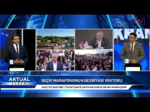 AKTUAL EKRAN: ERMƏNİSTANDA SEÇKİ MARAFONUNDA QƏRB,YOXSA RUS YÖNÜMLÜ SİYASƏT QALİB GƏLƏCƏK?04.06.2026