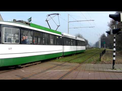 Oude RET tram Düwag 1629 als lestram in Vlaardingen Holy
