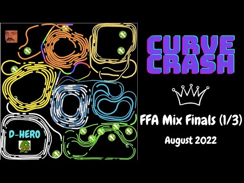 🏆 Curve Crash | FFA Mix Tournament • Finals (1/3) • August 2022 🏆