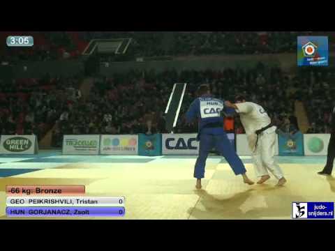 Tristan Peikrishvili (GEO) - Zsolt Gorjanacz (HUN) [-66kg] bronze