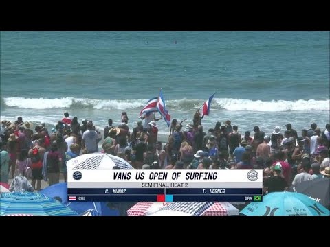 Vans US Open of Surfing: Semifinal, Heat 2