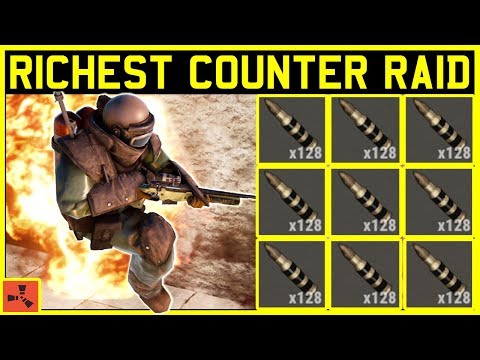 Rust BEST COUNTER RAiD - PvP Raiding RICHEST BASE (Rust Raids)