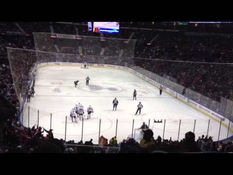 Hawks score in first 12 sec