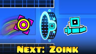 Geometry Dash, But It RANDOMLY Swaps Players! (ft. Zoink)