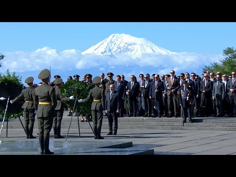 Armenia National Anthem | 2024 Victory Day Wreath Ceremony