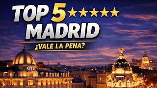 Top 10 Hoteles 5 Estrellas en Madrid 🇪🇸 | Los Mejores Hoteles de Lujo y Precios 