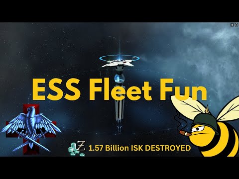 #eveonline - ESS Robbing with 4S and Goonswarm