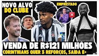 🚨🚨 NOVA ESTRATÉGIA PRA VENDA! PEDIU R$121 MILHÕES NO HUGO E+ | AS ÚLTIMAS NOTÍCIAS DO CORINTHIANS