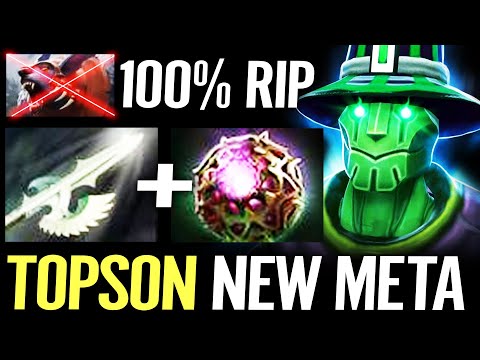 🔥 TOPSON Rubick MID 100% NEW META — Heaven Halberd + Octarine Core 100% Counter Ursa Dota 2 Pro