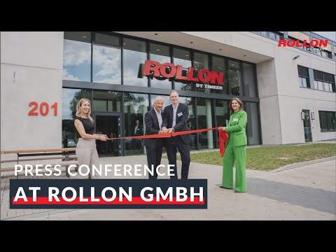 Press conference and customer day at Rollon GmbH
