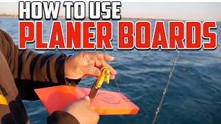 How To Use Planer Boards for Salmon Fishing on Lake Michigan