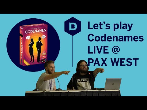 Let's Play Codenames LIVE at PAX West 2019