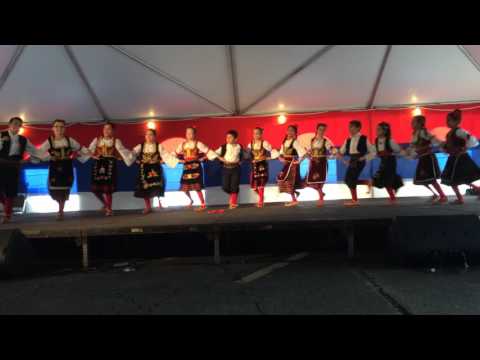 Serbian traditional dance part 1 (kids) - Boston 2016