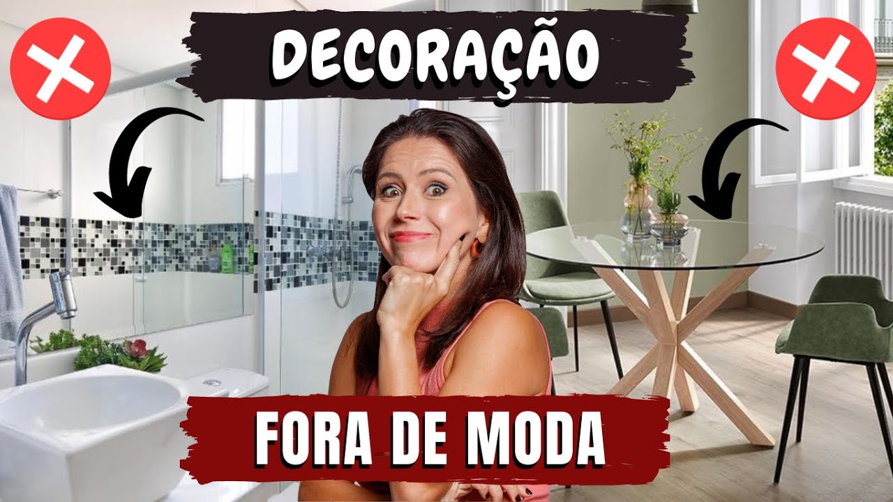 10 ITENS QUE NÃO SE USAM MAIS NA DECORAÇÃO - PARTE 1