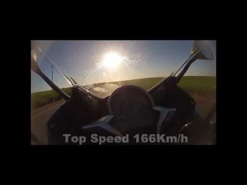 TEST HONDA CBR 250R TOP SPEED - FILTRO K&N (NICOLAS SENA)