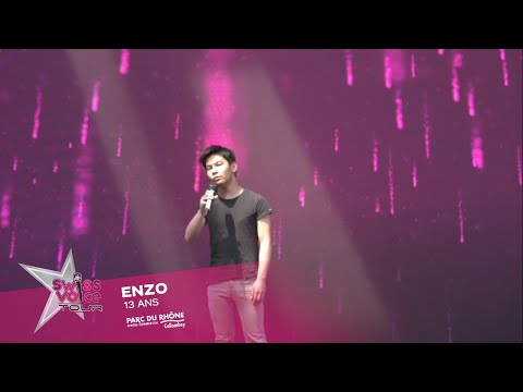 Enzo 13 ans - Swiss Voice Tour 2022, Parc du Rhône Collombey