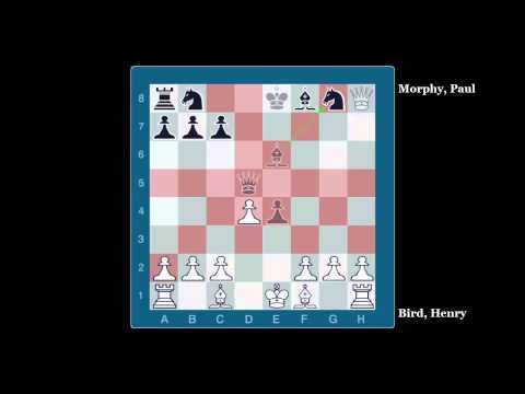 Attacking Chess Series #01 - Henry Bird vs Paul Morphy