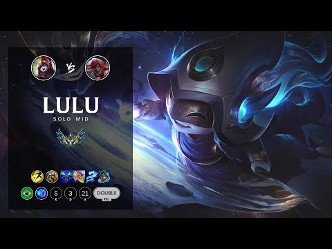 Lulu Mid vs Katarina - BR Challenger Patch 12.10