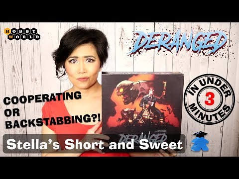 Deranged Board Game - Stella's Short and Sweet