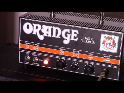 Orange Dark Terror Amp - Tweaking The Shape Control On Clean, Crunch & Metal