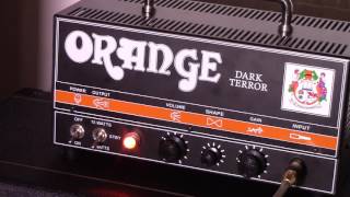 Orange Dark Terror Amp - Tweaking The Shape Control On Clean, Crunch & Metal