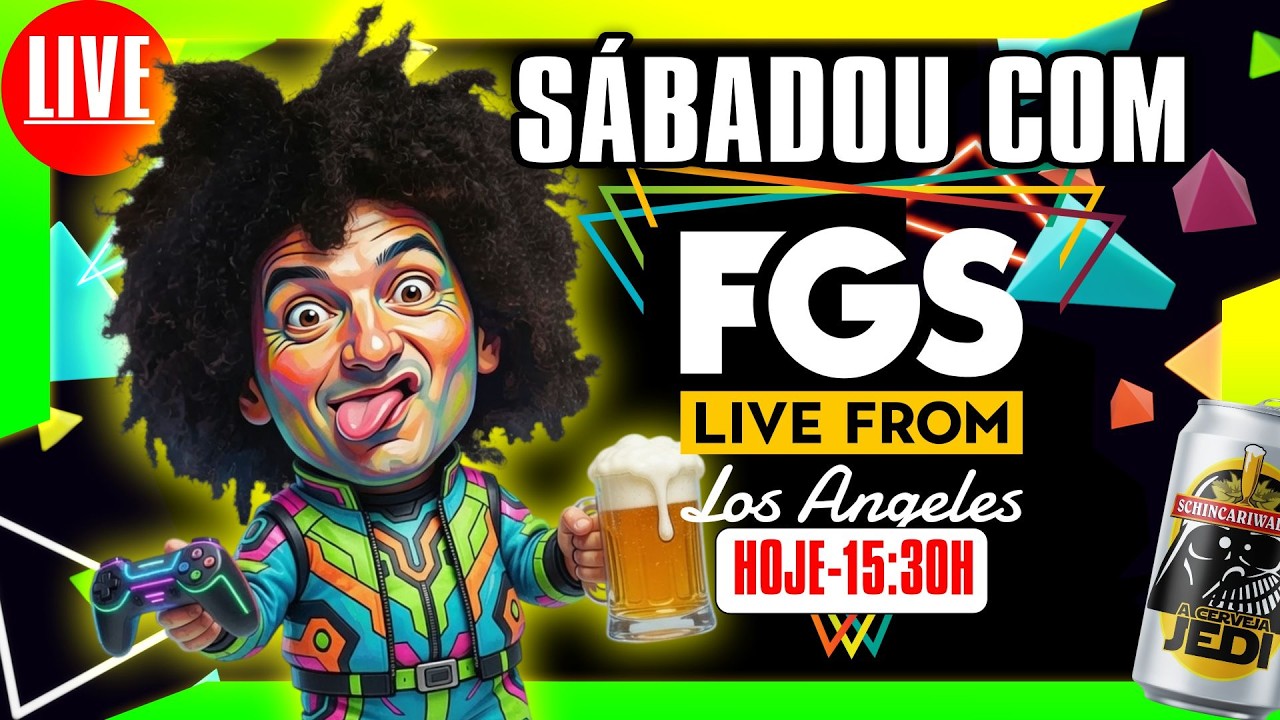 🎮🚨 AO VIVO  - SÁBADOU com Future Games Show: Summer Showcase 2026 #futuregameshow