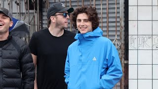 Timothée Chalamet out with Friends after Massive Success of Wonka