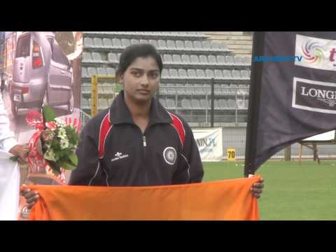 Recurve junior women's Podium | World Archery Youth Championships 2011