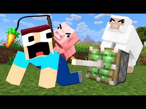 ¡MINECRAFT pero los MOBS se VENGAN de TI!