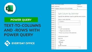 Using Power Query for Text to Columns and Rows - CRUSHES Excel!