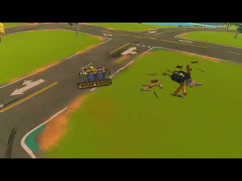 Scrap Mechanic Fant's Mod - Harvesting wood and resource collecting