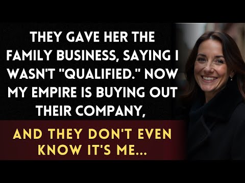 My Parents Gave Her The Family Business. I Built An Empire Next Door...
