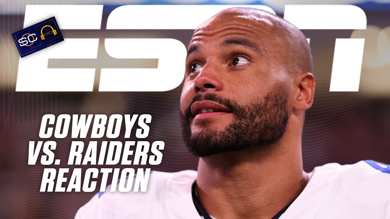 MNF Reaction 🏈 Cowboys dominate behind Dak Prescott’s 4 TD passes | SC with SVP