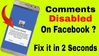 Facebook  comments blocked or disabled ? Fix this error in just 2 seconds