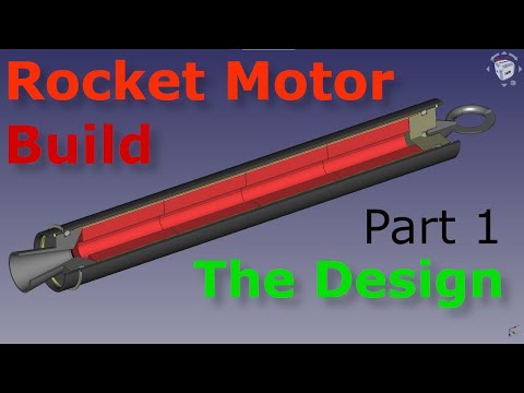 Designing a Rocket Motor - Build a KNSB (Sugar) Rocket Motor - Part 1