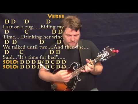 Norwegian Wood (The Beatles) Mandolin Cover Lesson with Chords/Lyrics - Capo 2nd
