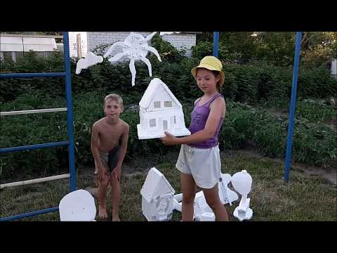 поделки, модели, мебель, обувь из пенопласта!!!